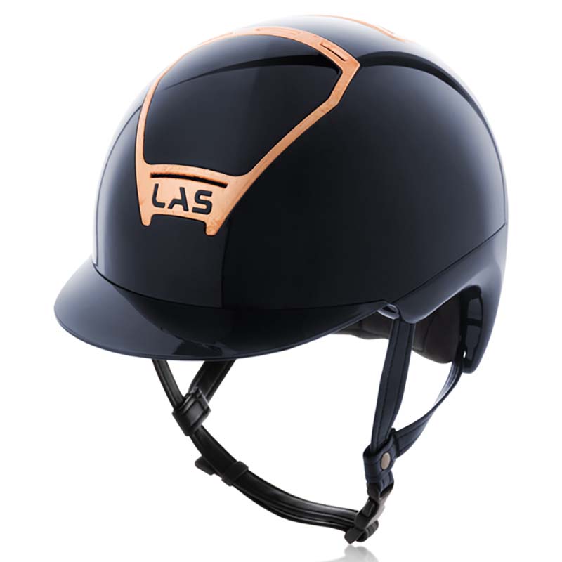 Las riding helmet opera with copper frame - 3291