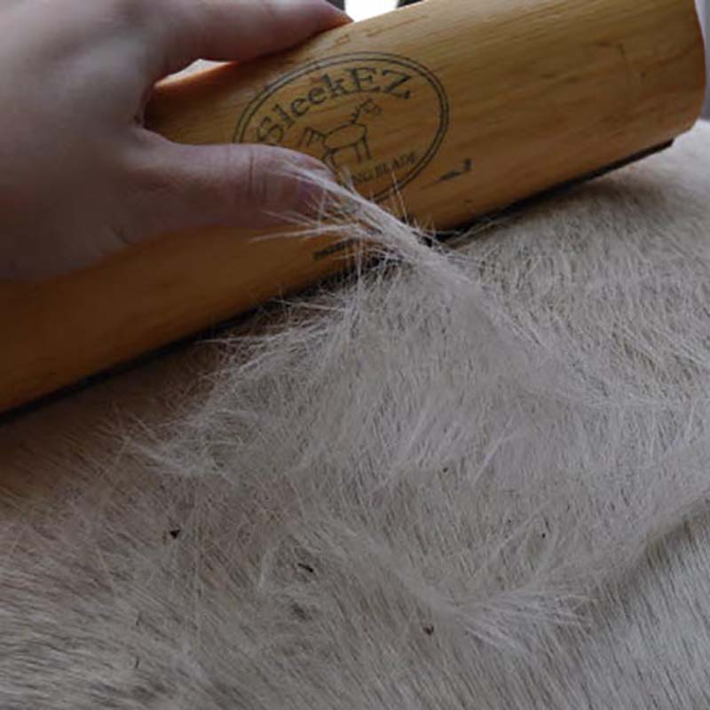Sleekez curry comb usa deshedding tool for horse and saddlecloth changing season - 0761