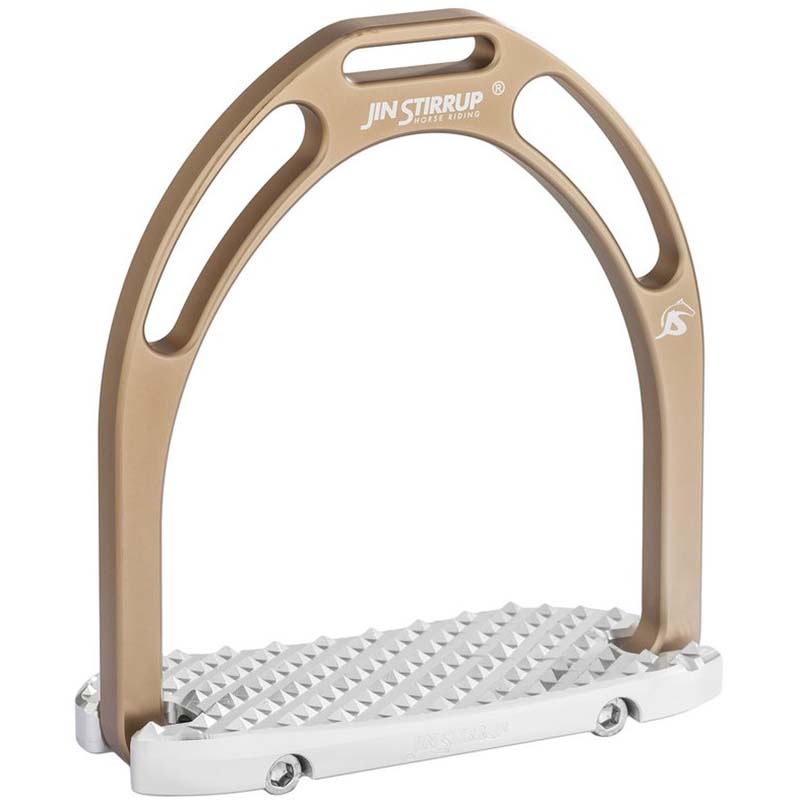 Aluminium jin stirrup anatomic matt stirrups - 3121
