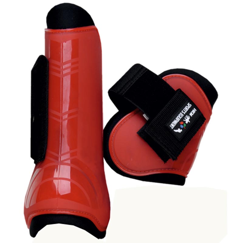 Set tendon and fetlock boot pvc and neoprene - 1875