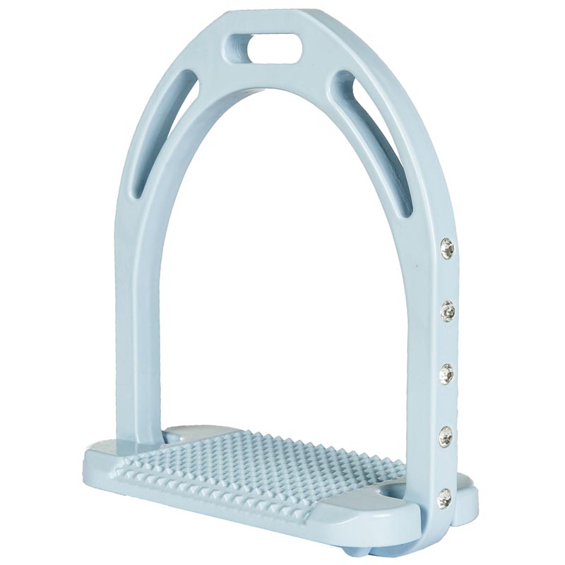 English stirrups painted metal with strass decorations - 3194