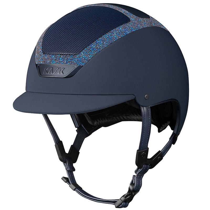 Riding helmet kask swarovski frame on dogma chrome - 3363