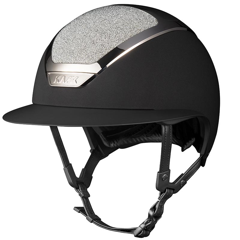 Riding helmet kask swarovski carpet on star lady - 3364