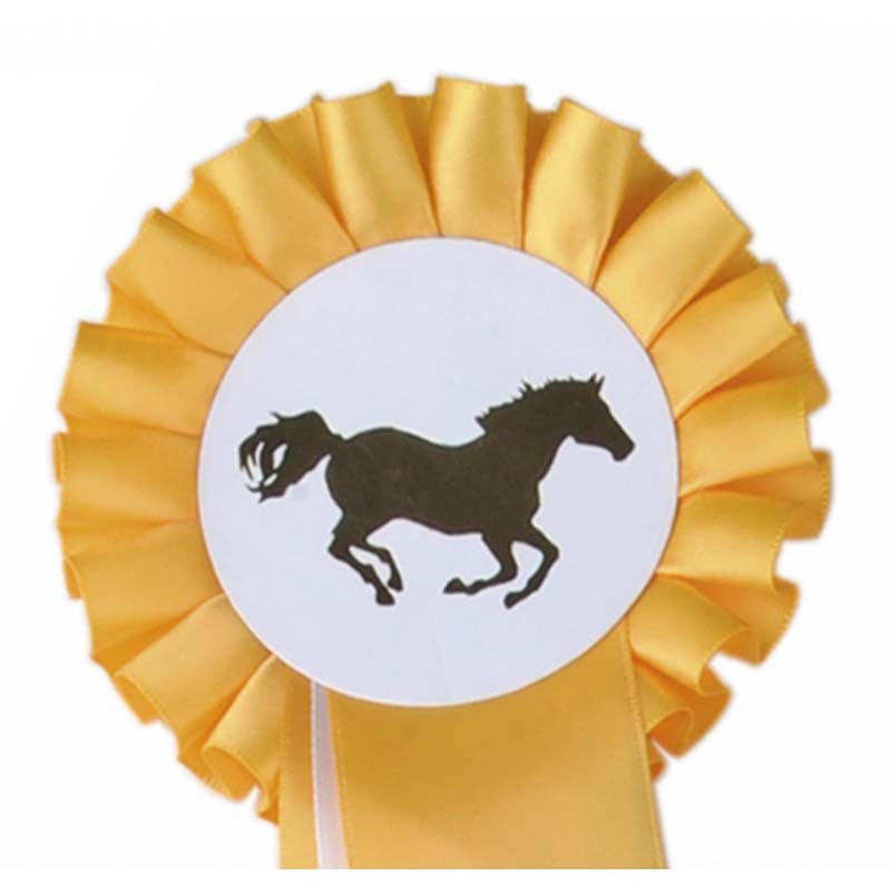 Awarding rosette 10 cm set 5 pieces  - 6393