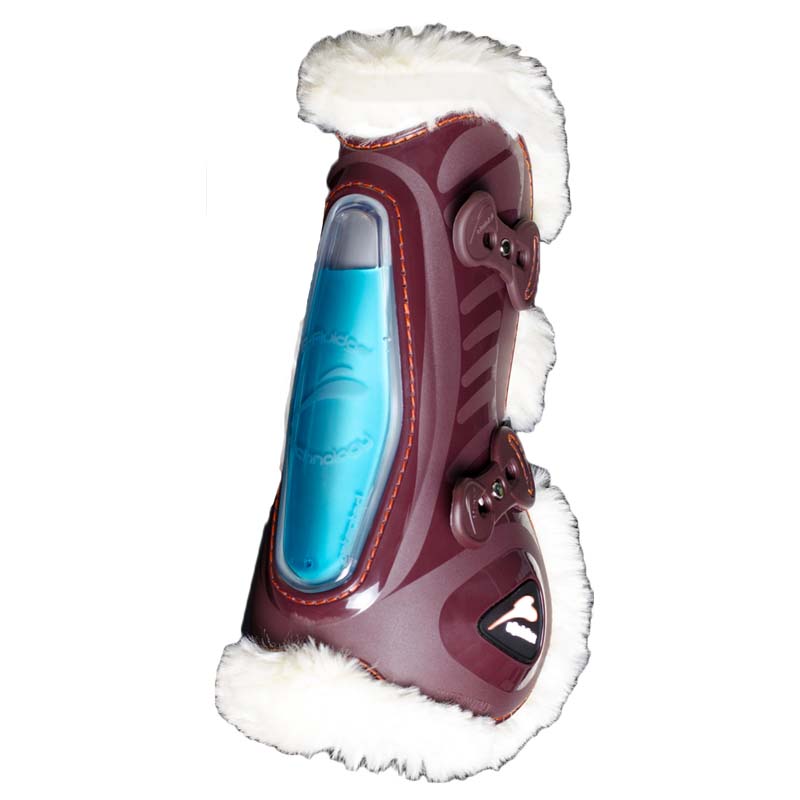 Equick eshock front tendon boots fluffy no kill with synthetic wool - 1753