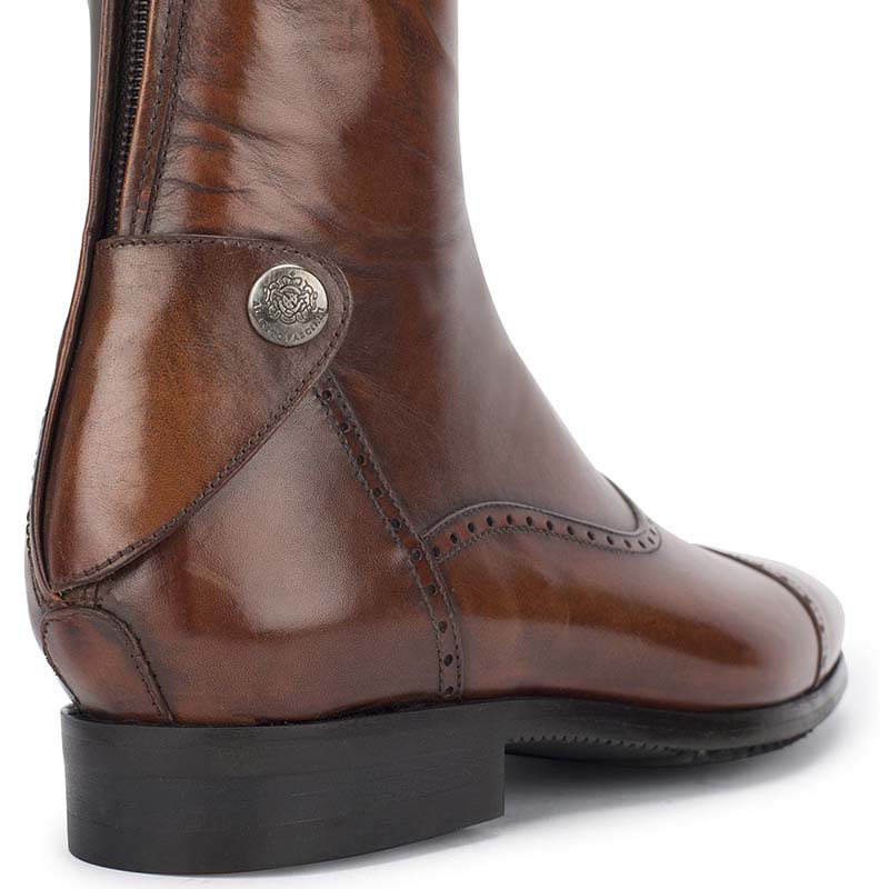 Riding tall boots alberto fasciani model 33202 smooth brown - 3692