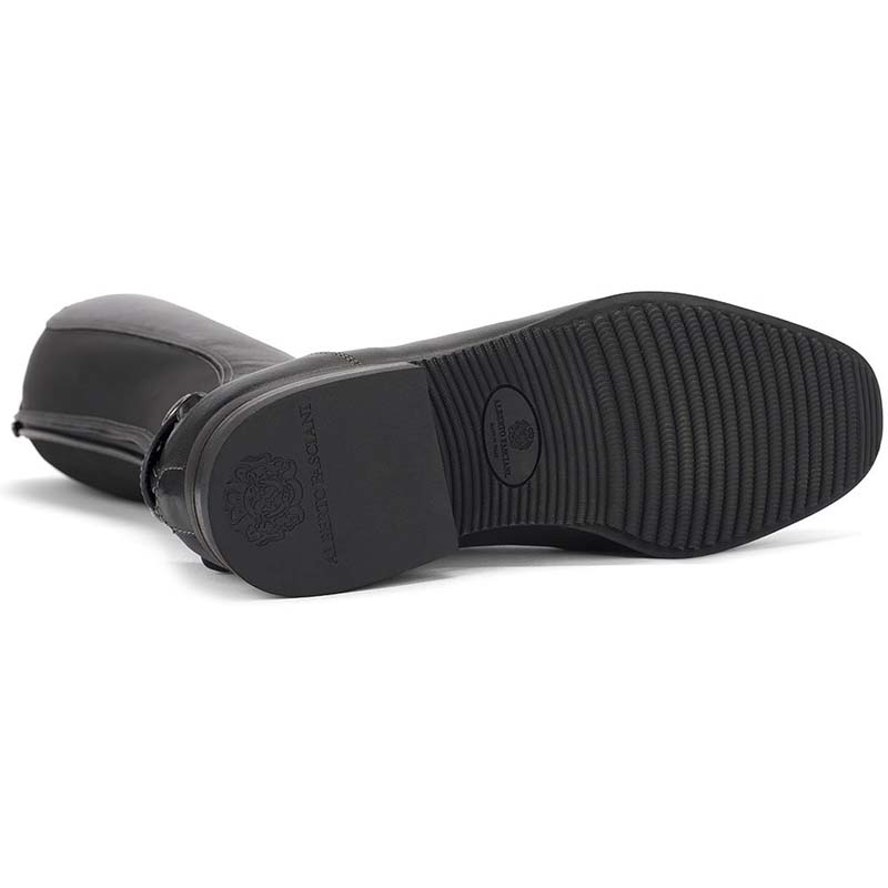 Riding tall boots alberto fasciani model 33073 smooth black - 3689