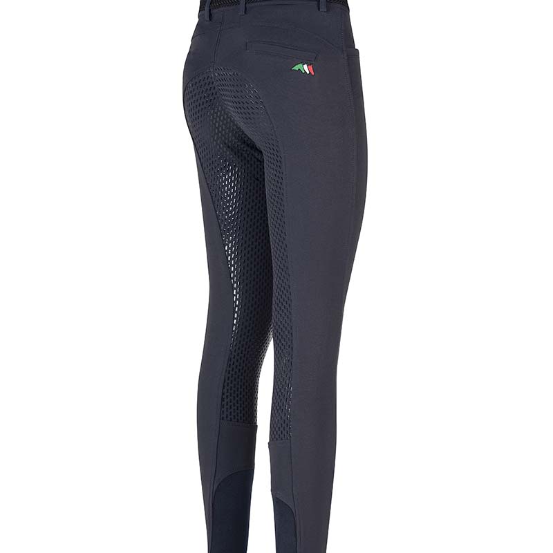 Equiline jaklink girl's full grip riding breeches - 3832