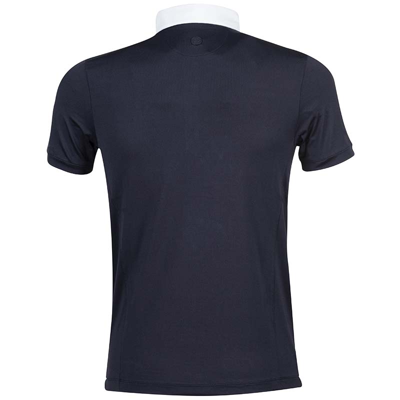 Men’s short-sleeved horse riding competition polo shirt eqode by equiline model dolph - 3498