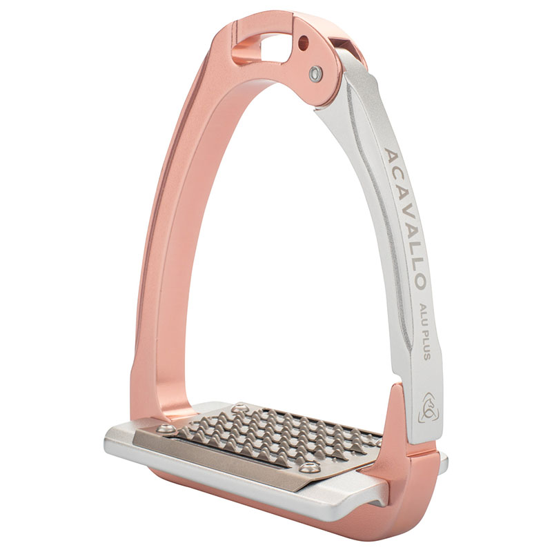 Acavallo alluminium stirrups with laterally opening model arena aluplus 2.0 - 3164