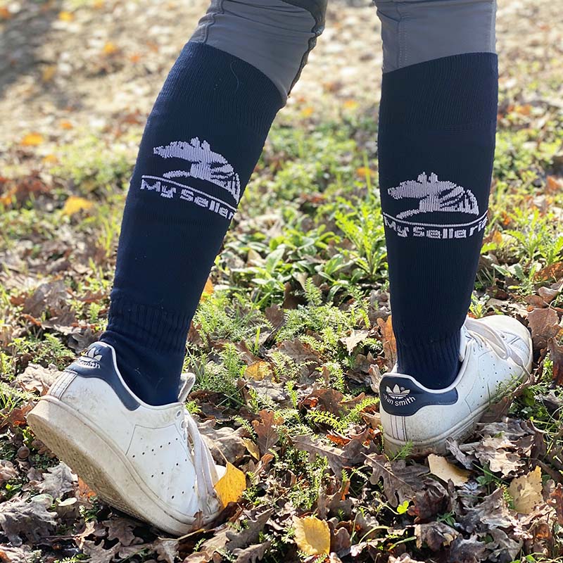 My selleria riding socks with embroidery - 0014