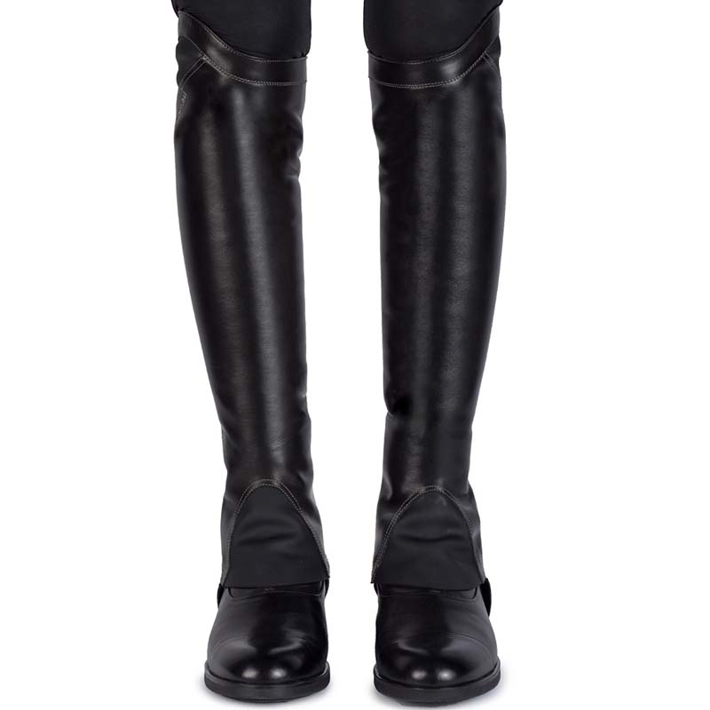 Riding leather chaps alberto fasciani super nature model - 3567