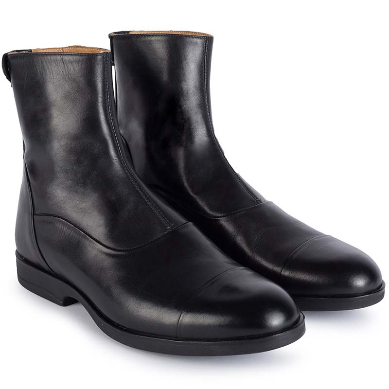 Alberto fasciani riding ankle boots in leather model 1003 - 3589