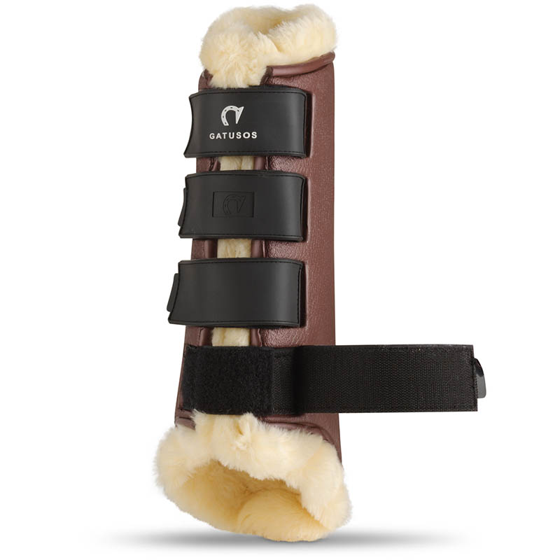 Gatusos dressage rear tendon boots royal synthetic shearling model - 1941