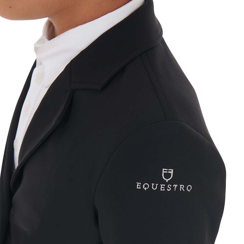Equestro competition jacket for children model reverse - 2123
