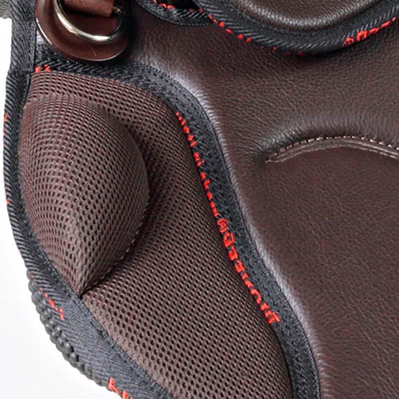 Trekking saddle pioneer neoprene air mesh and leather - 2797