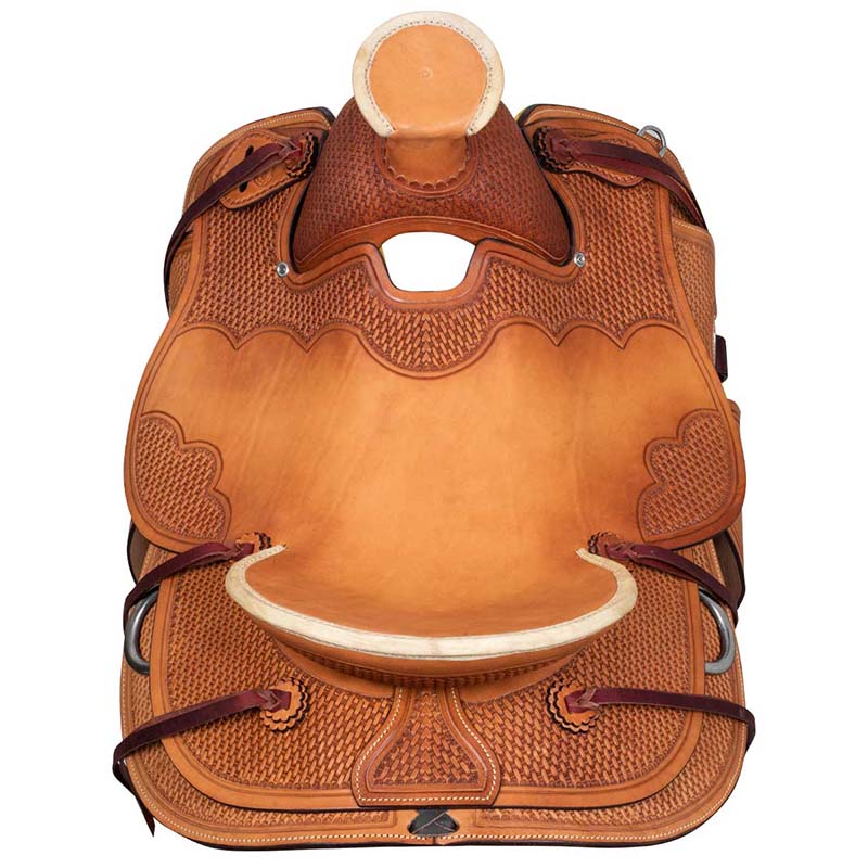 Denver western saddle high country  - 4879