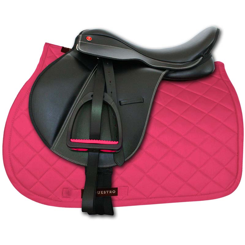 Spring english saddle with custom accessories - 8161