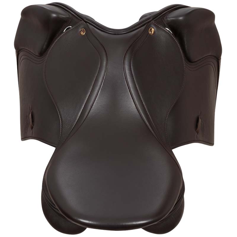 Supreme jumping saddle model sydney in double leather - 2838