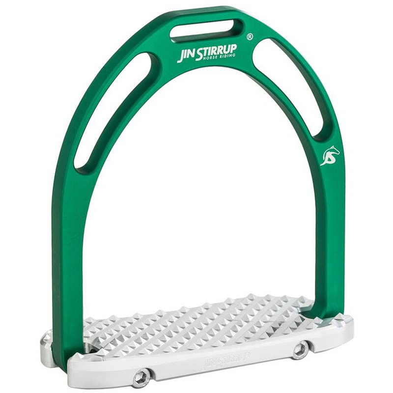 Aluminium jin stirrup anatomic matt stirrups - 3121