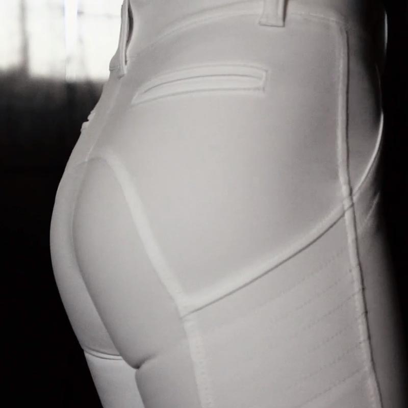 Breeches equiline x-shape for woman model knee grip - 3843