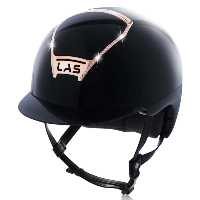 Las riding helmet model opera with crystal frame - 3372