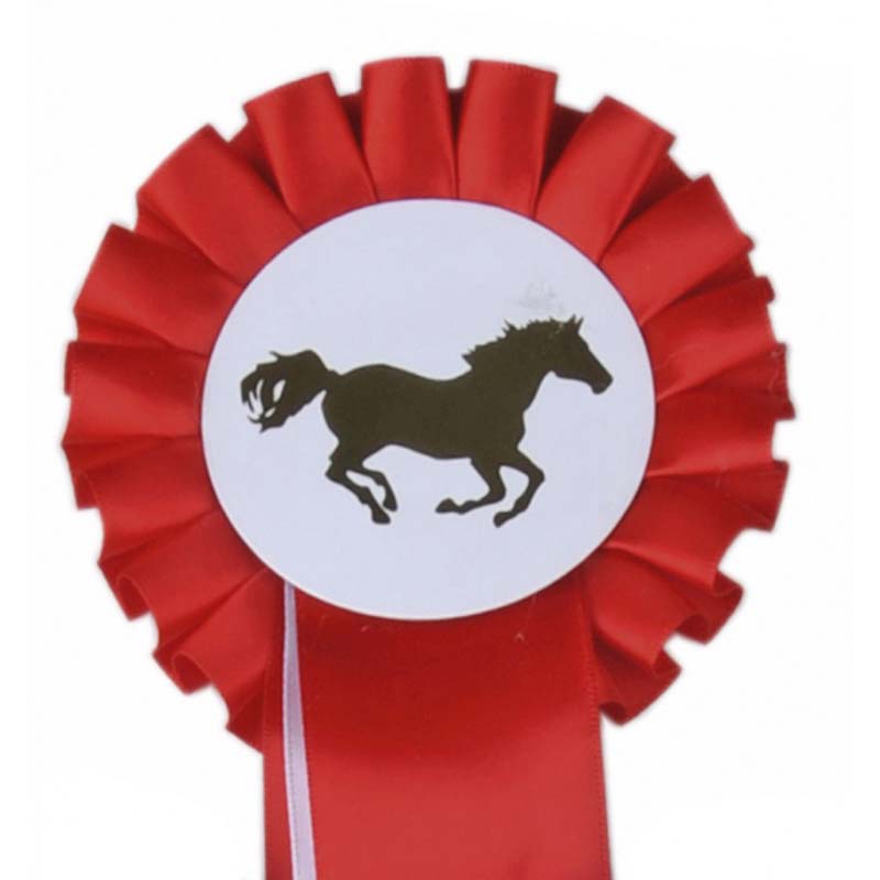 Awarding rosette 10 cm set 5 pieces  - 6393