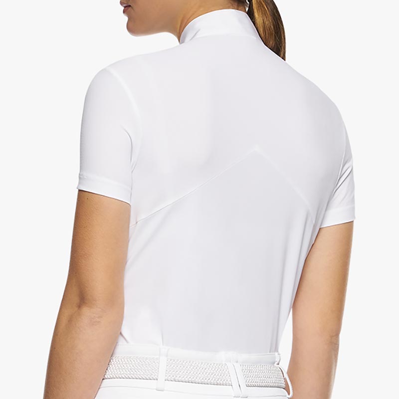 Competition polo Cavalleria Toscana 3D technical jersey for women - 9579