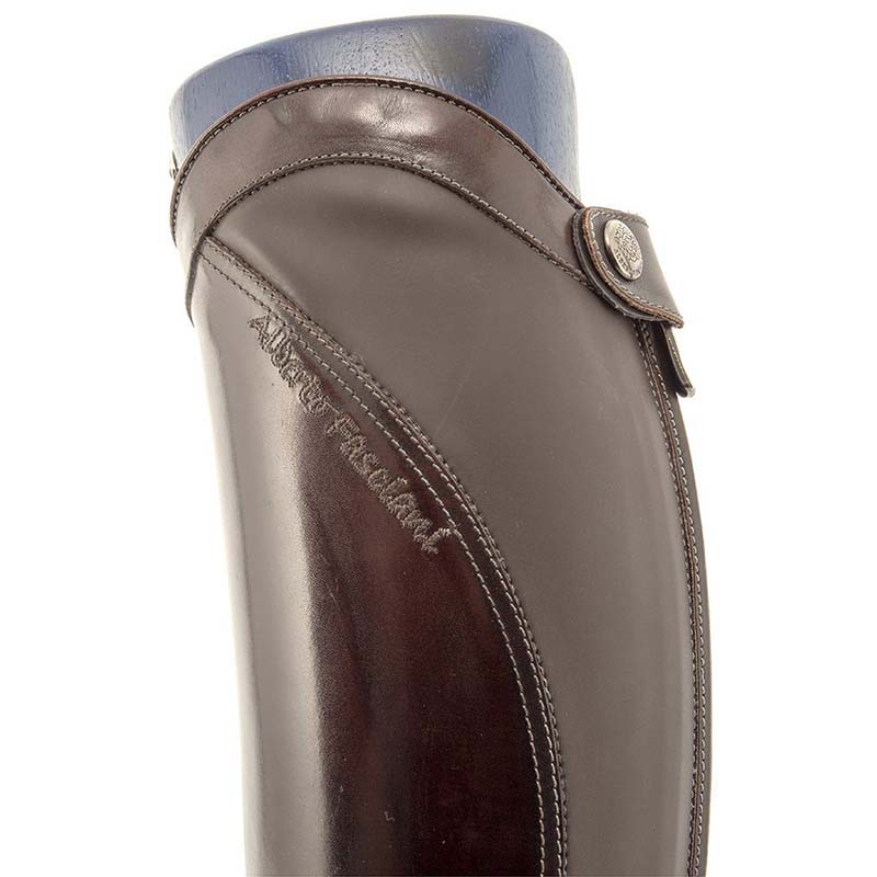 Riding tall boots alberto fasciani model 33073 smooth brown - 3688