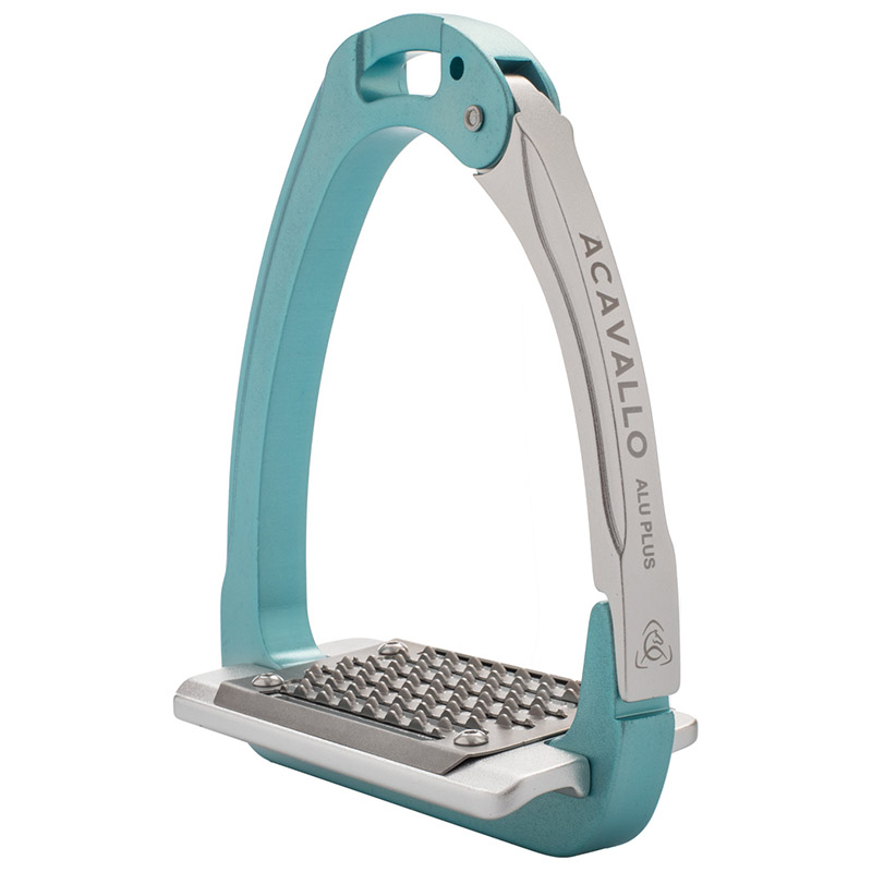 Acavallo alluminium stirrups with laterally opening model arena aluplus 2.0 - 3164