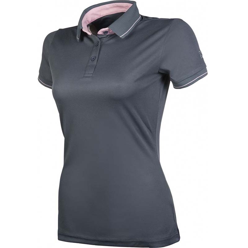 Women riding polo shirt HKM model Classic - 3495
