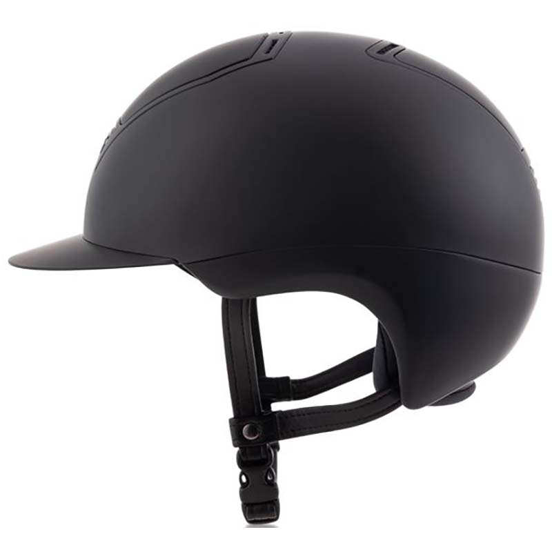 Las riding helmet model opera with visor  - 3310