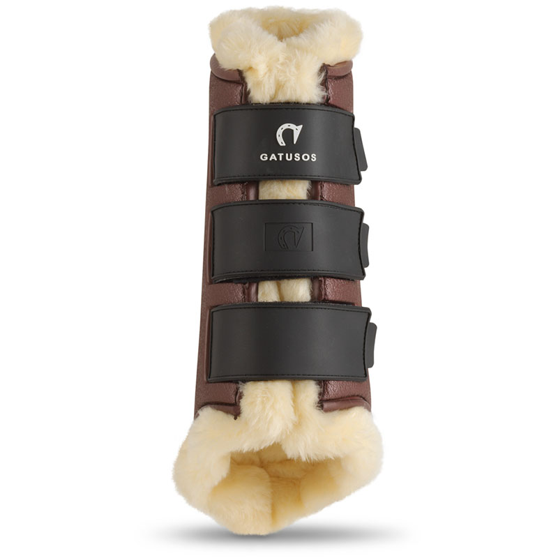 Gatusos dressage front tendon boots royal synthetic shearling model - 1940