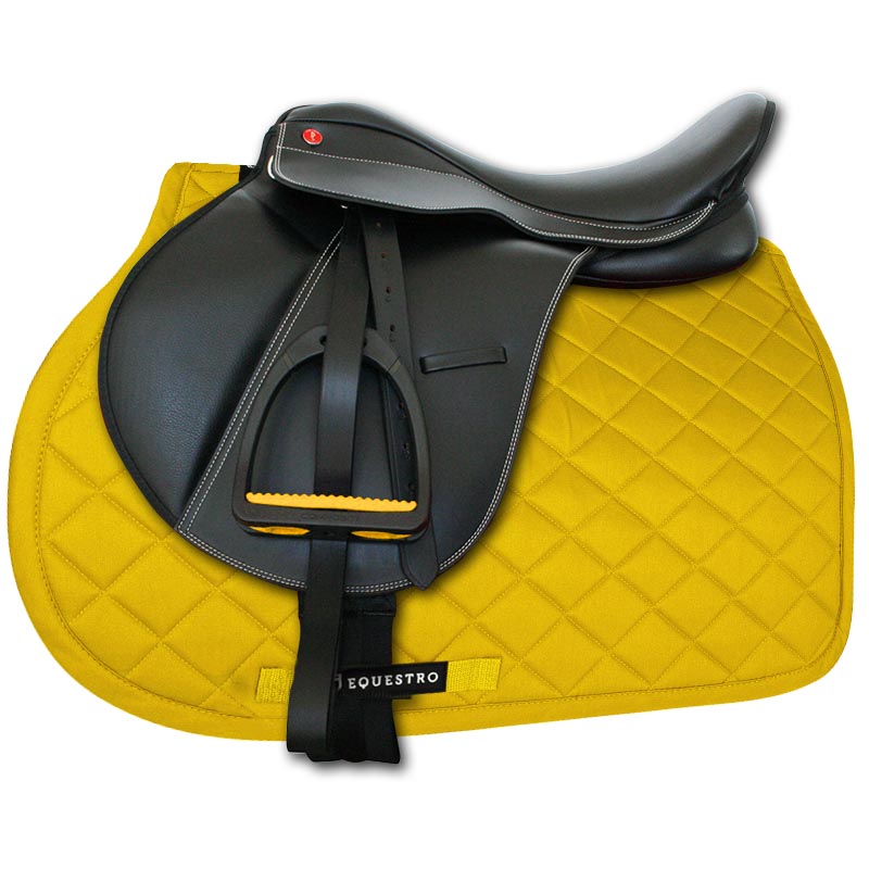 Spring english saddle with custom accessories - 8161