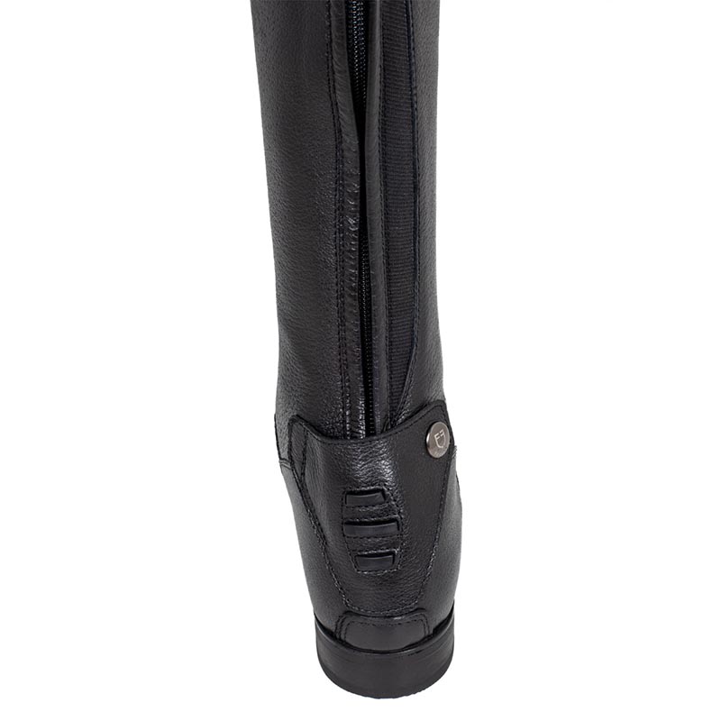 Equestro venus riding boots in leather with front laces - 3595