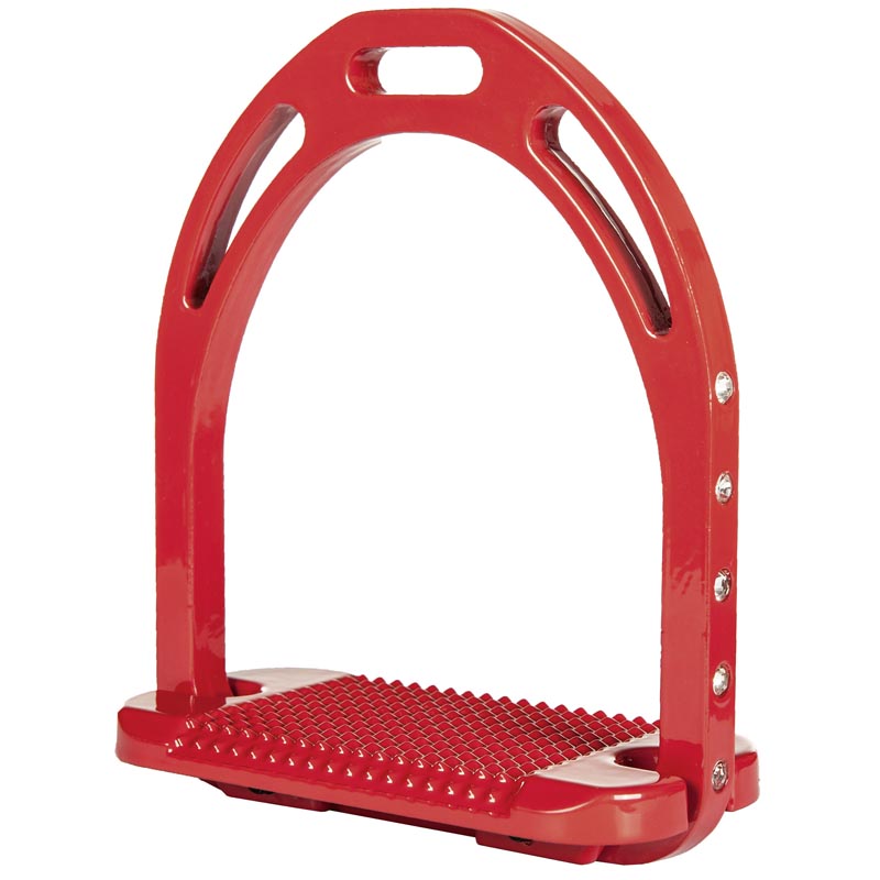 English stirrups painted metal with strass decorations - 3194