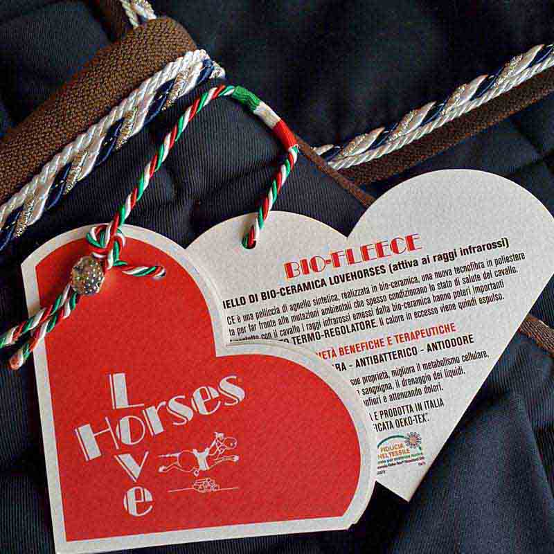 Lovehorses bioceramic saddlecloth thermo regulator bio-5 - 3601
