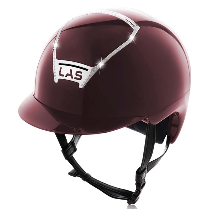 Las riding helmet model opera with crystal frame - 3372