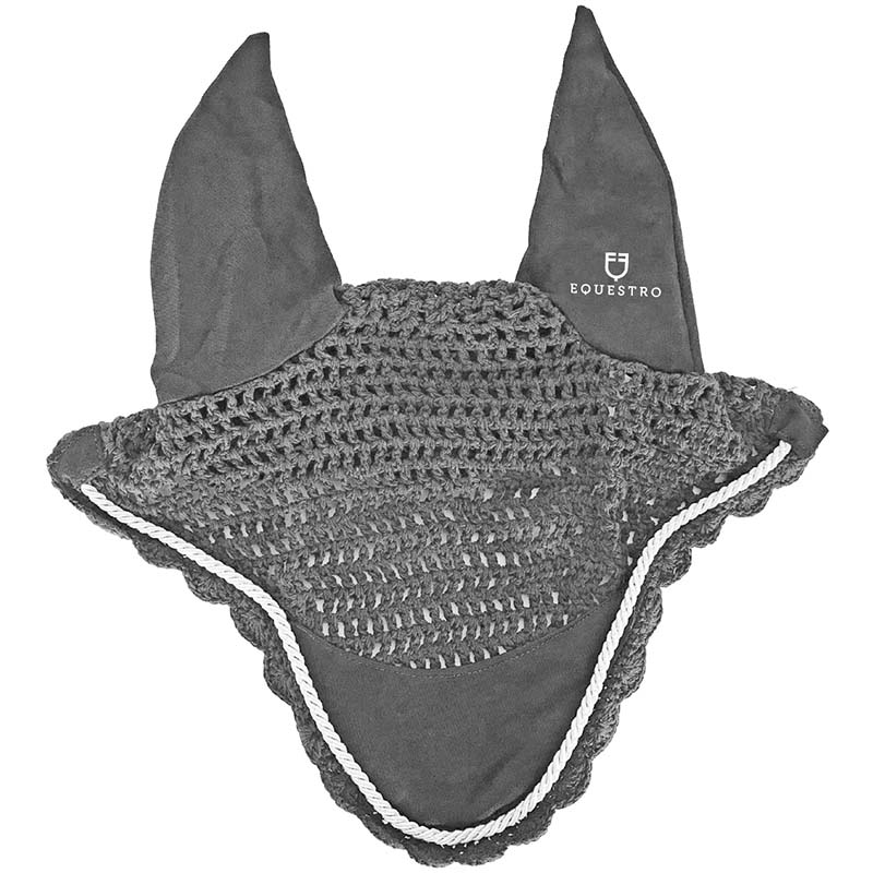 Equestro ear net with cord - 0585