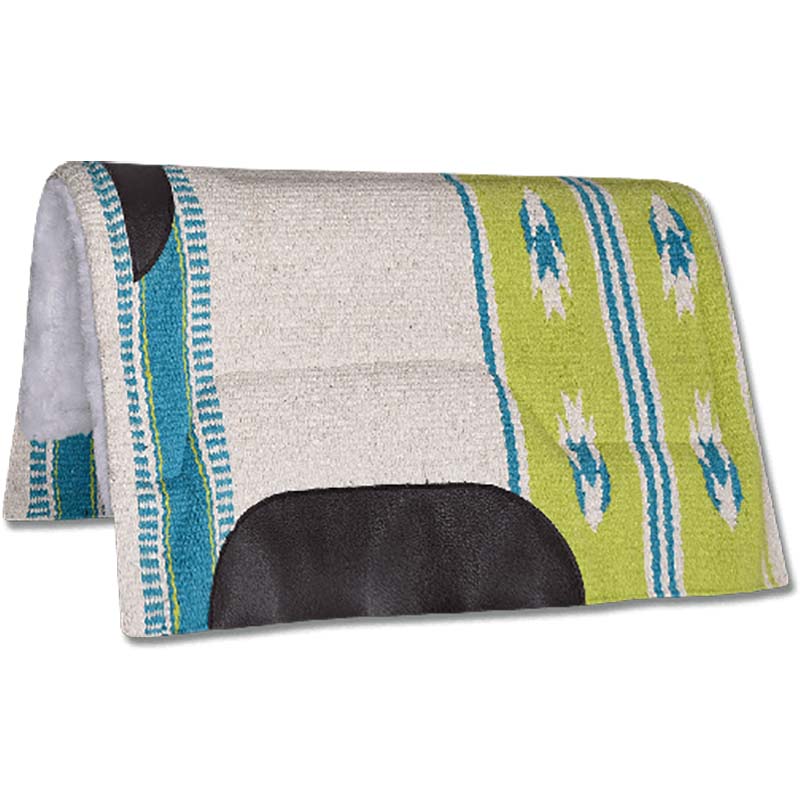 Western wool padded saddlecloth model utah - 5093