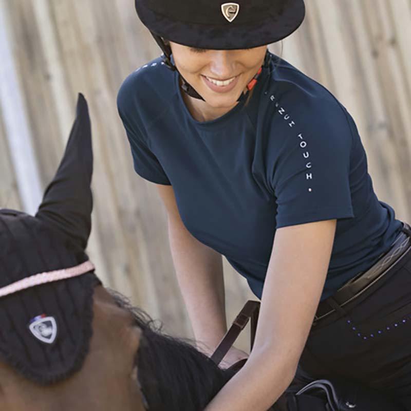 Short-sleeved equithÈme t-shirt sofia model - 3545