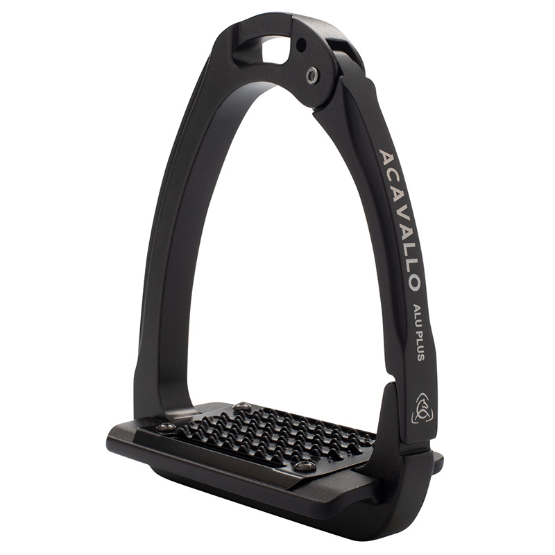 Acavallo alluminium stirrups with laterally opening model arena aluplus 2.0 - 3164