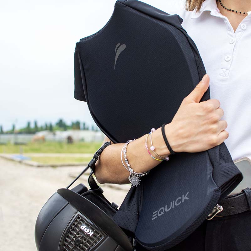 Equick riding back protector unisex model - 3308