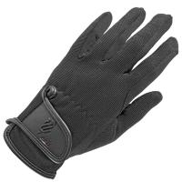 COTTON AND LEATHER GLOVES