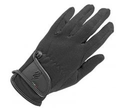COTTON AND LEATHER GLOVES - 2182