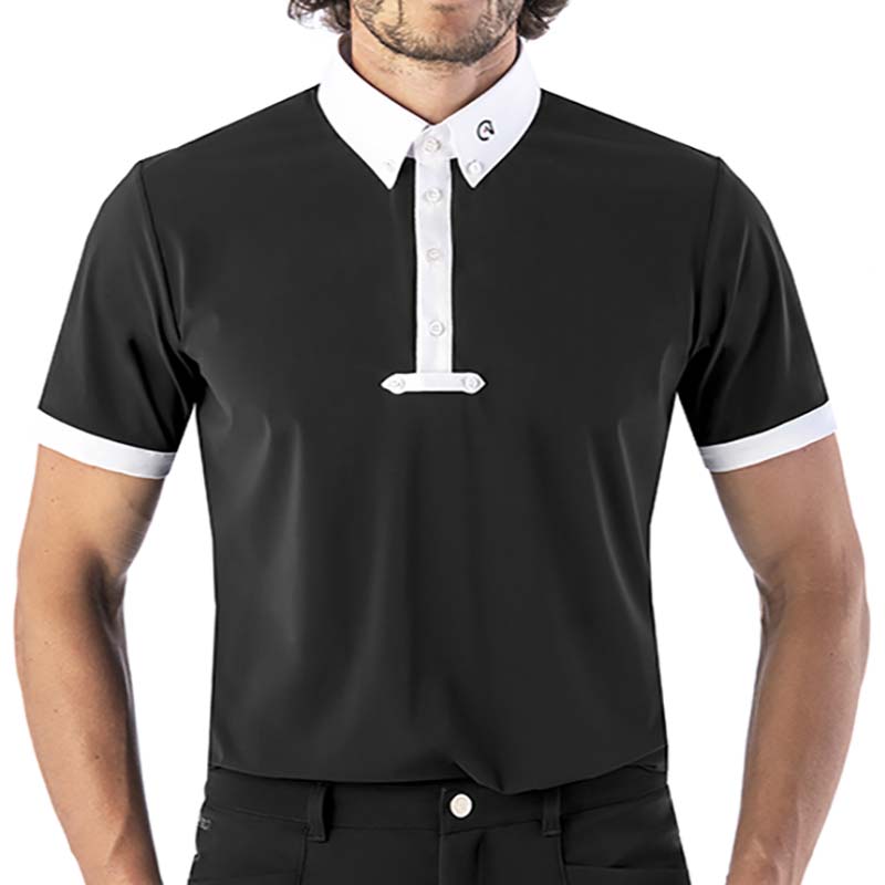 Competition polo ego7 shirt model for man short sleeves