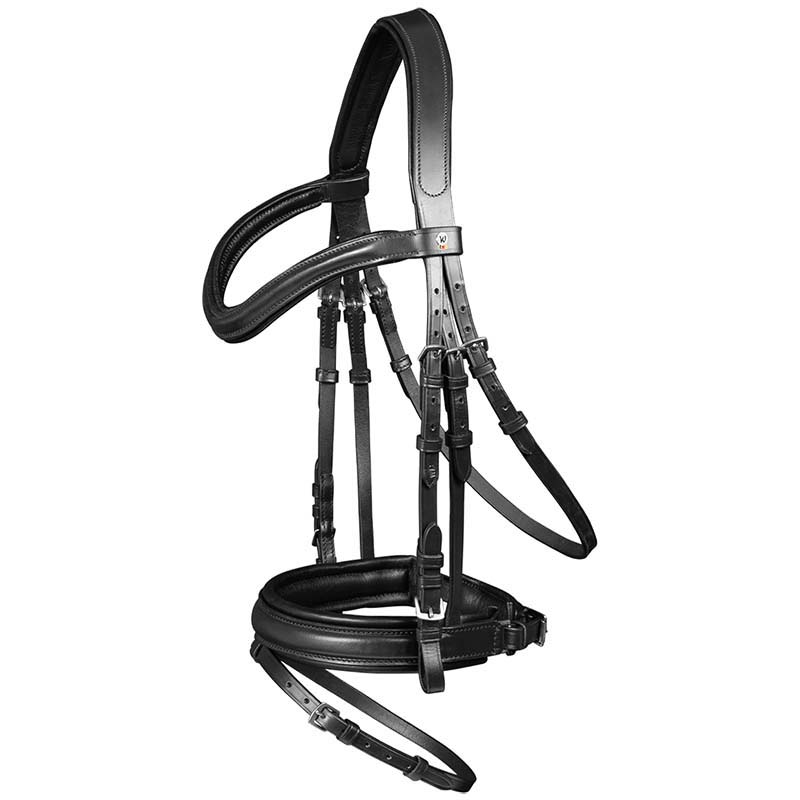 English leather bridle x-line standard stockholm