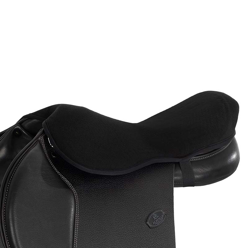 Seat cover gel pad for english saddle and active soft lycra brand acavallo