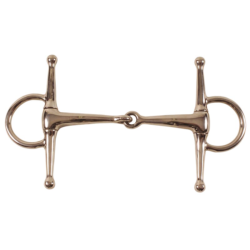 Snaffle bit steel with short rods