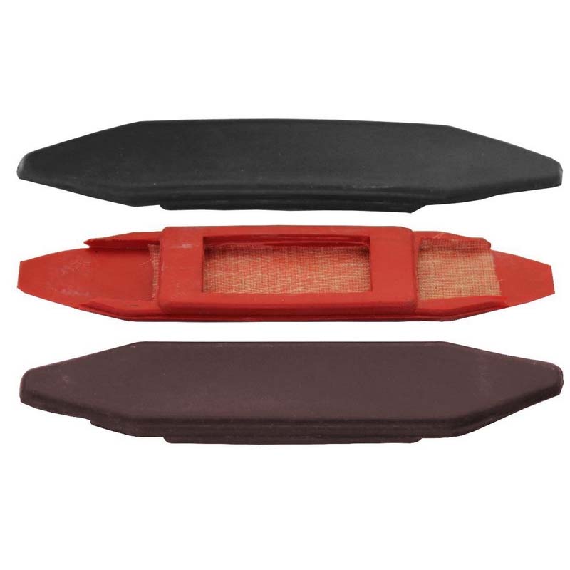 Rubber curb chain cover